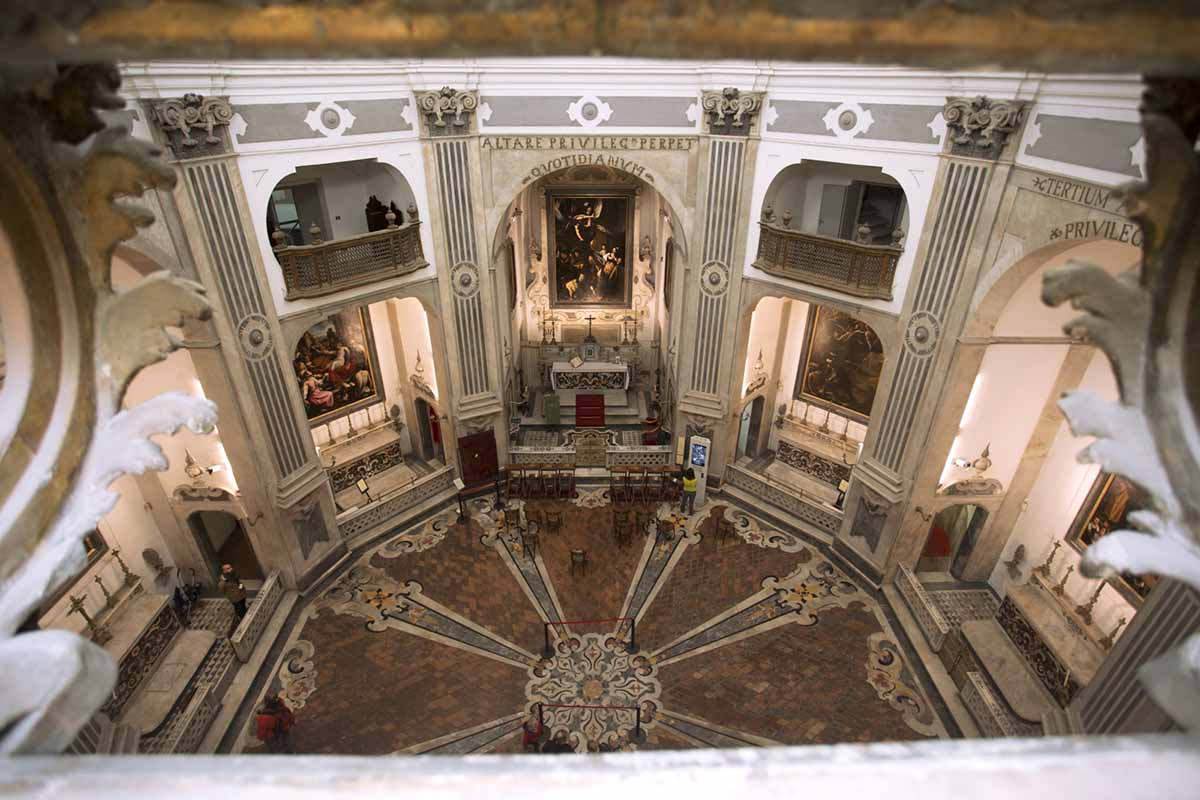 The Church of Pio Monte della Misericordia, a baroque masterpiece welcoming visitors